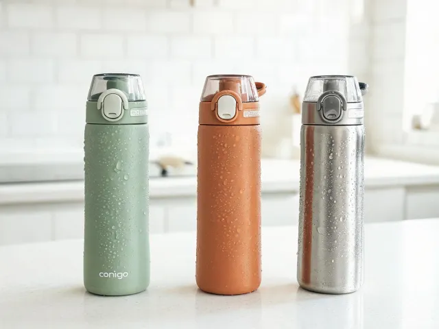 Contigo stainless steel water bottles